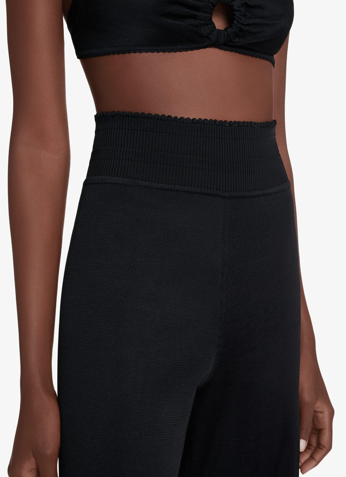 EDITION 1993 WIDE FLARED PANTS ALAÏA BLACK EDITION 1993 WIDE FLARED PANTS